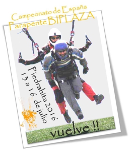 biplaza parapente